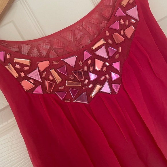 Vibrant Pink and Purple Hombre Dress - Picture 2 of 5